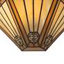 5_Robert Louis Tiffany Stratford 7 1/2"H Mission Art Glass Wall Sconce more views