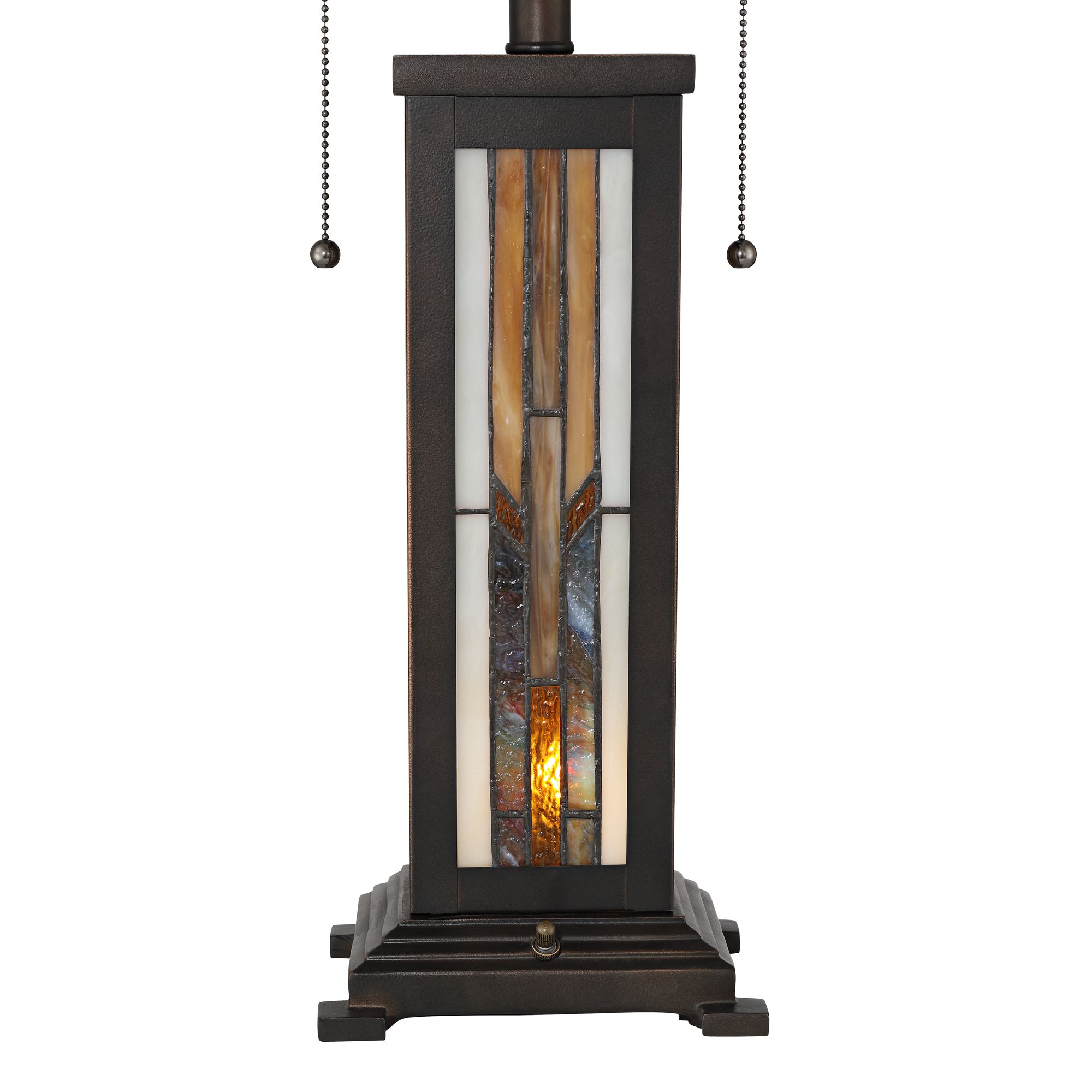 Robert Louis Tiffany Yorkville 25" Tiffany Style Nightlight Table Lamp in scene