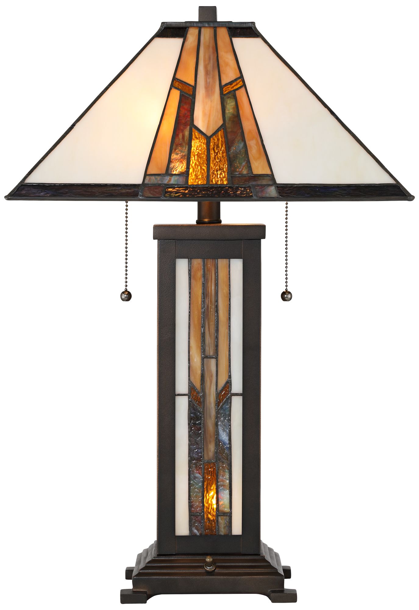 Robert Louis Tiffany Yorkville 25" Tiffany Style Nightlight Table Lamp in scene