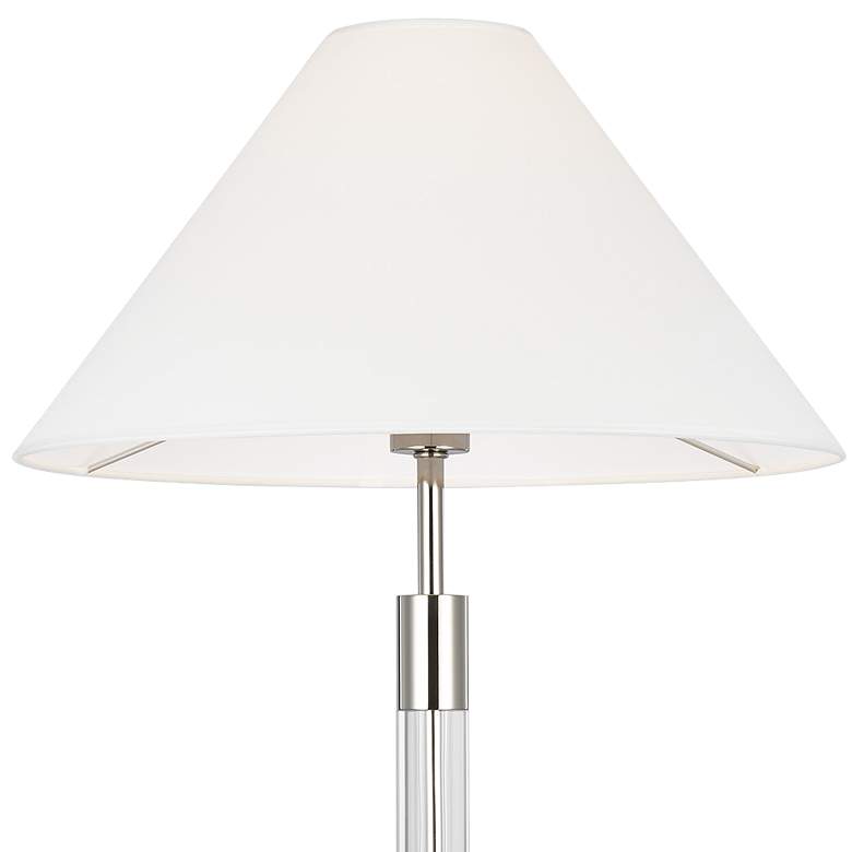Robert Nickel and Acrylic Buffet LED Table Lamp by Ralph Lauren more views