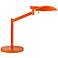 Robert Sonneman Perch Gloss Orange Desk Lamp