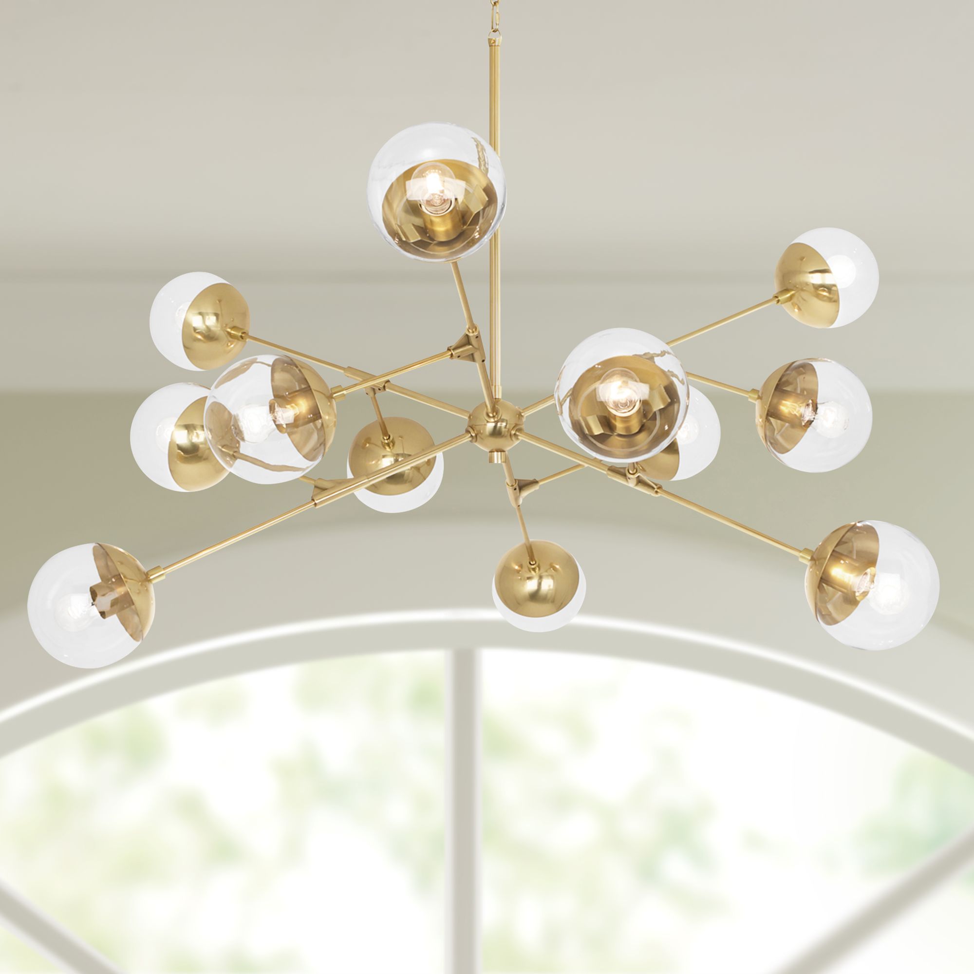 robert abbey sputnik chandelier