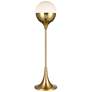 Robin Avenue 30" High 1-Light Table Lamp - Satin Gold - Includes LED B
