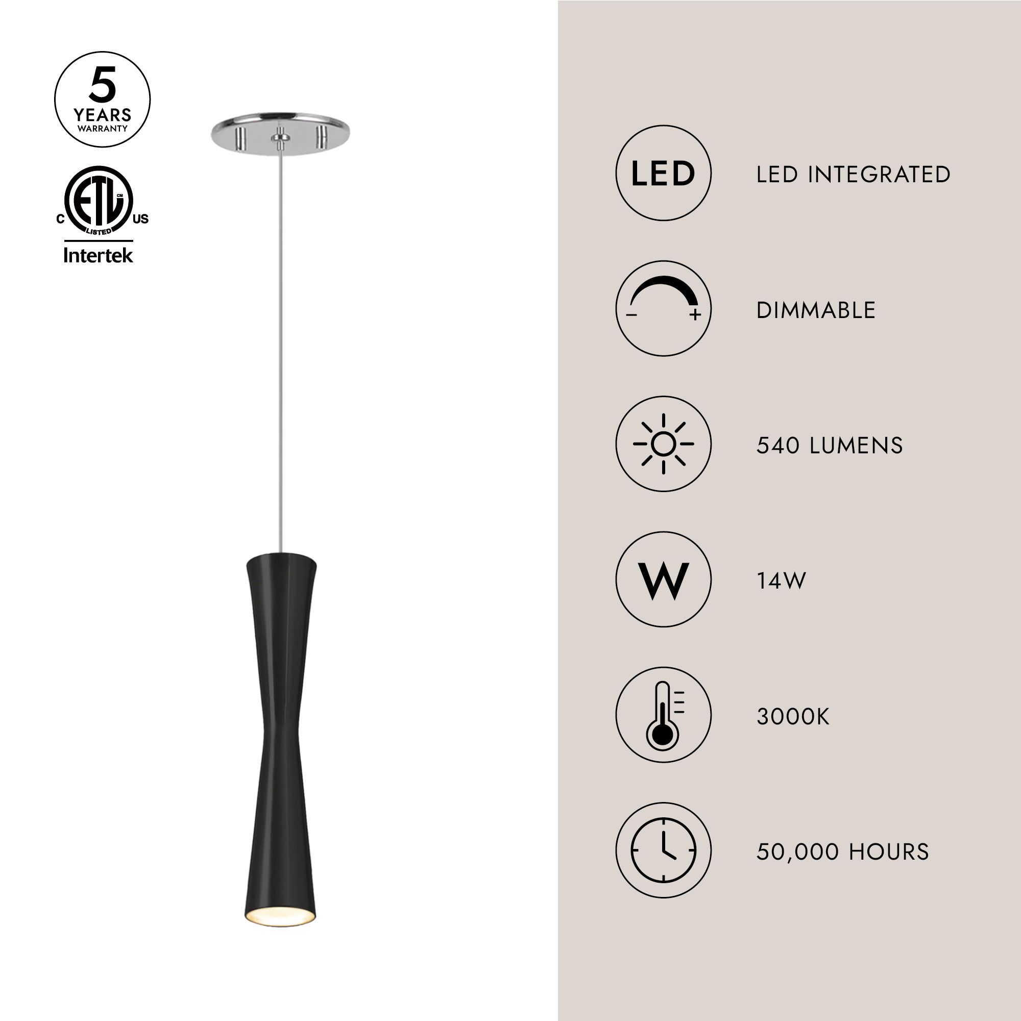 Image 4 Robson 2 1/2" Wide Brushed Nickel LED Mini Pendant more views