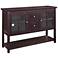 Robson 52" Wide Espresso Wood 2-Drawer TV Stand Buffet