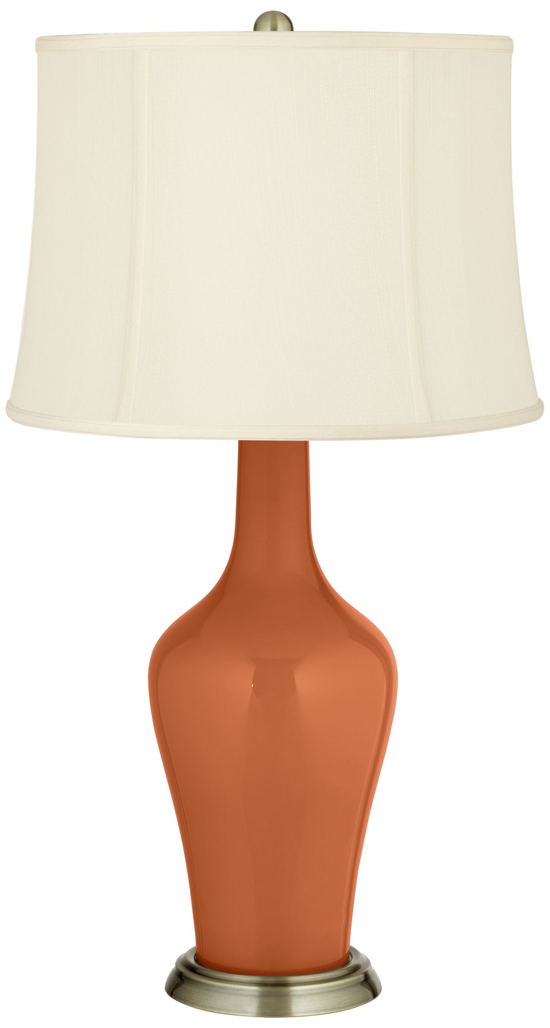 Robust Orange Anya Table Lamp with Dimmer