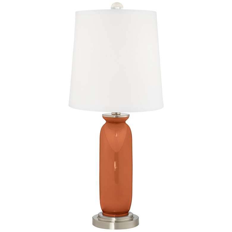 Image 4 Robust Orange Carrie Table Lamp Set of 2 with Dimmers more views