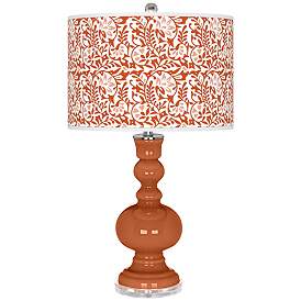 Image1 of Robust Orange Gardenia Apothecary Table Lamp