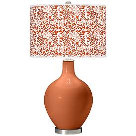 Image1 of Robust Orange Gardenia Ovo Table Lamp