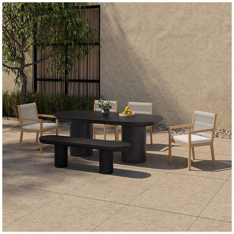 Image 4 Rocca Bench Black more views