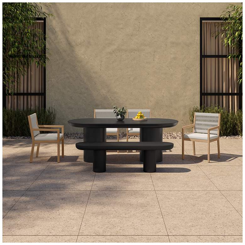 Image 6 Rocca Dining Table Black more views