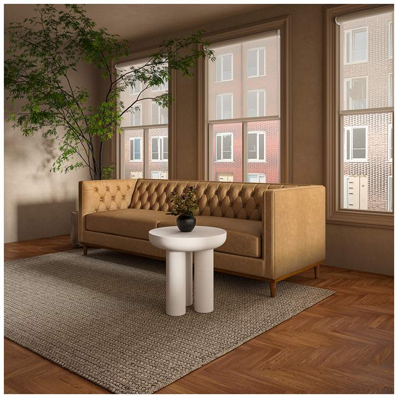 Image 2 Rocca Side Table Cream more views