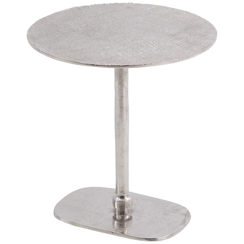 Image 1 Rocha 16 inch Nickel Accent Table