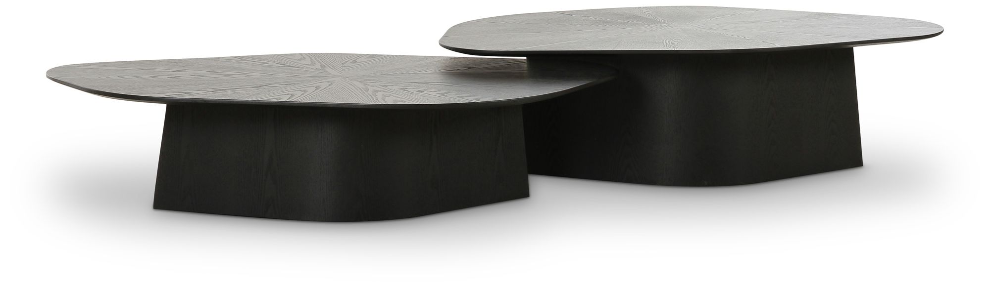 Image 3 Roche Black Ash Nesting Coffee Table Set more views