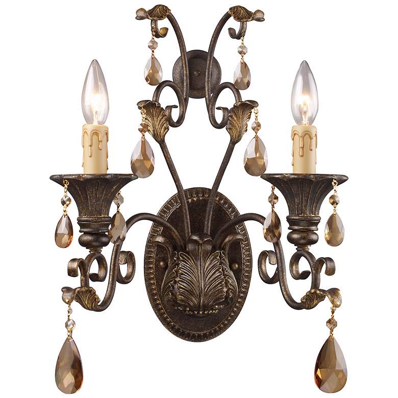 Image 1 Rochelle Collection 18 inch High 2-Light Wall Sconce