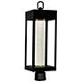 Thumbnail4 of Rochester 15" High Black LED Rectangular Outdoor Post Light more views
