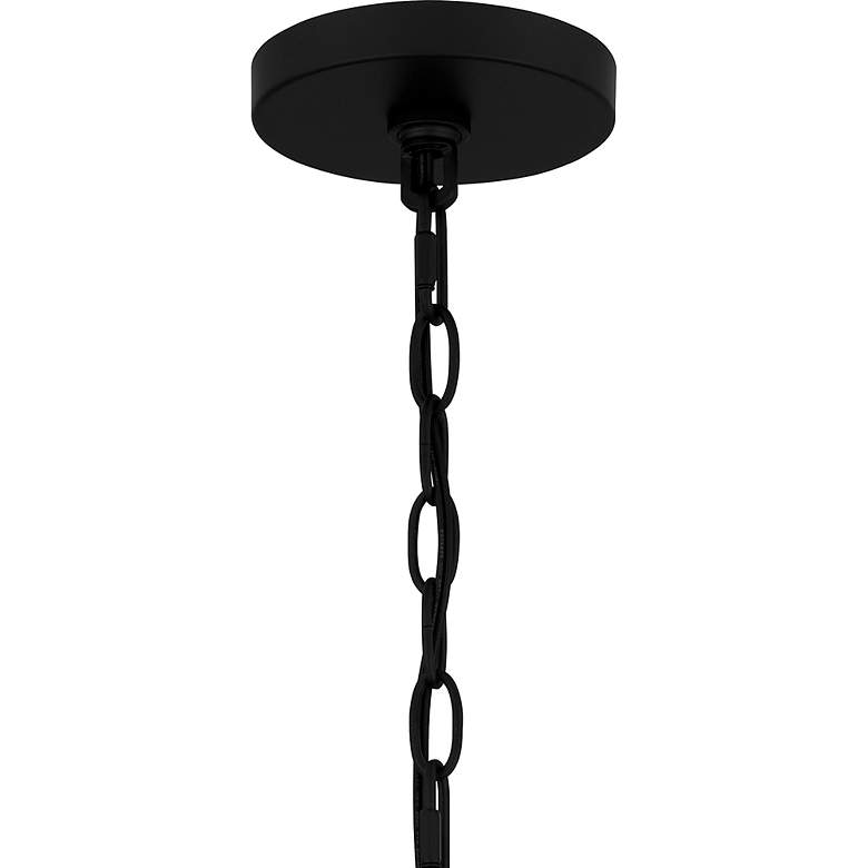 Image 7 Rochester 5-Light Matte Black Chandelier more views