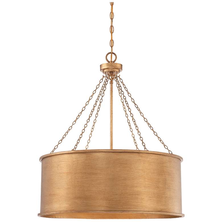 Image 1 Rochester 6-Light Pendant in Gold Patina