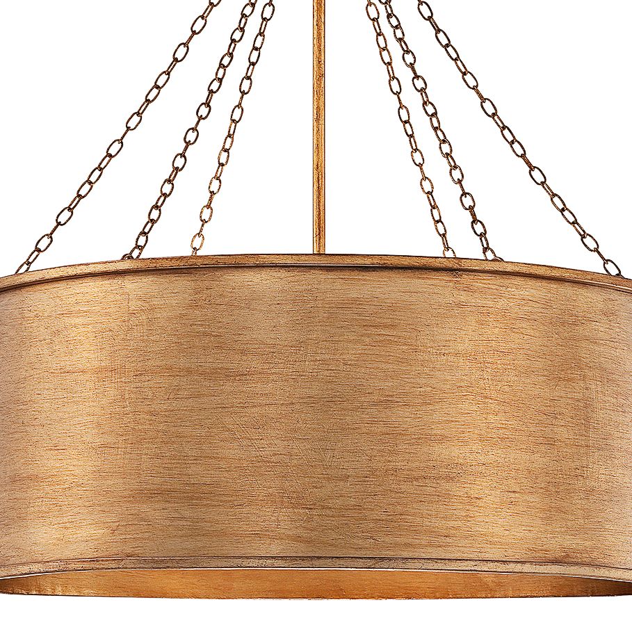 Image 4 Rochester 6-Light Pendant in Gold Patina more views