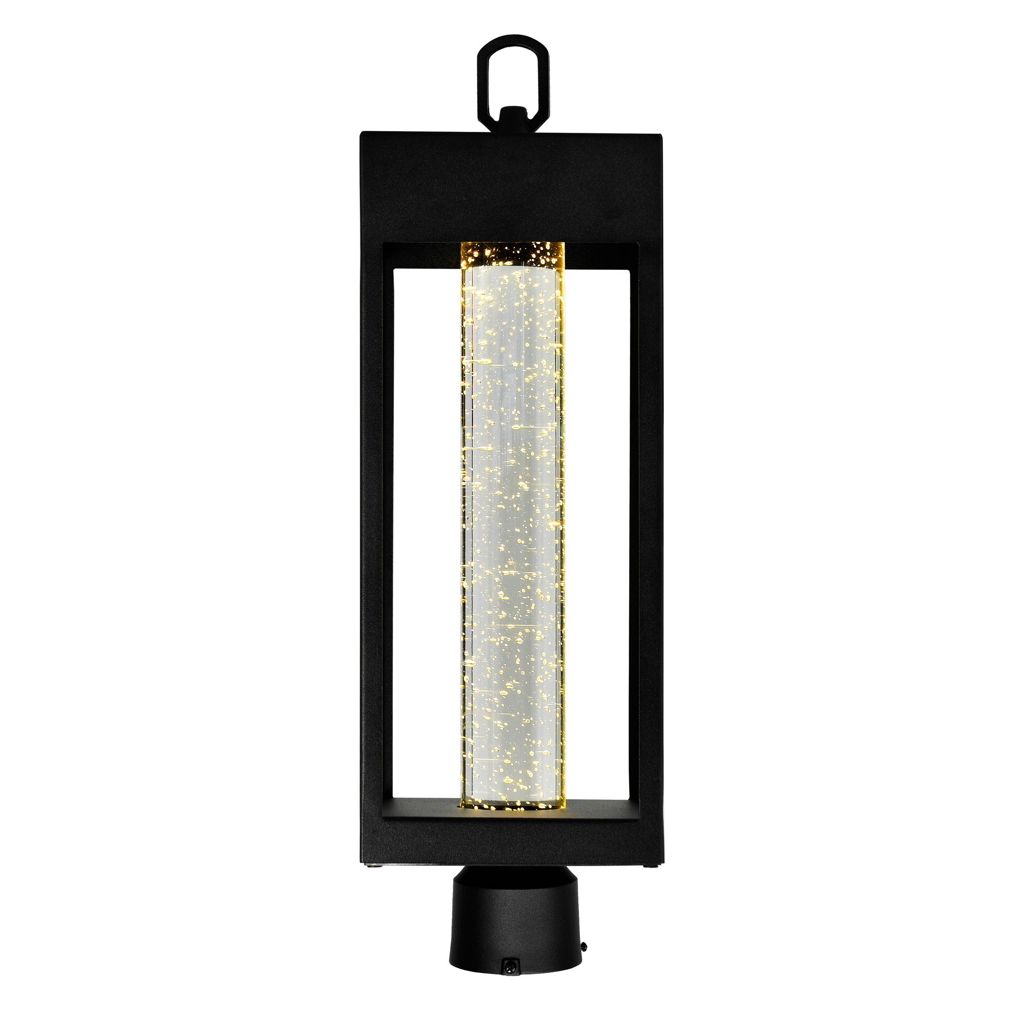 Image 2 Rochester Integrated LED Black Outdoor Lantern Head more views