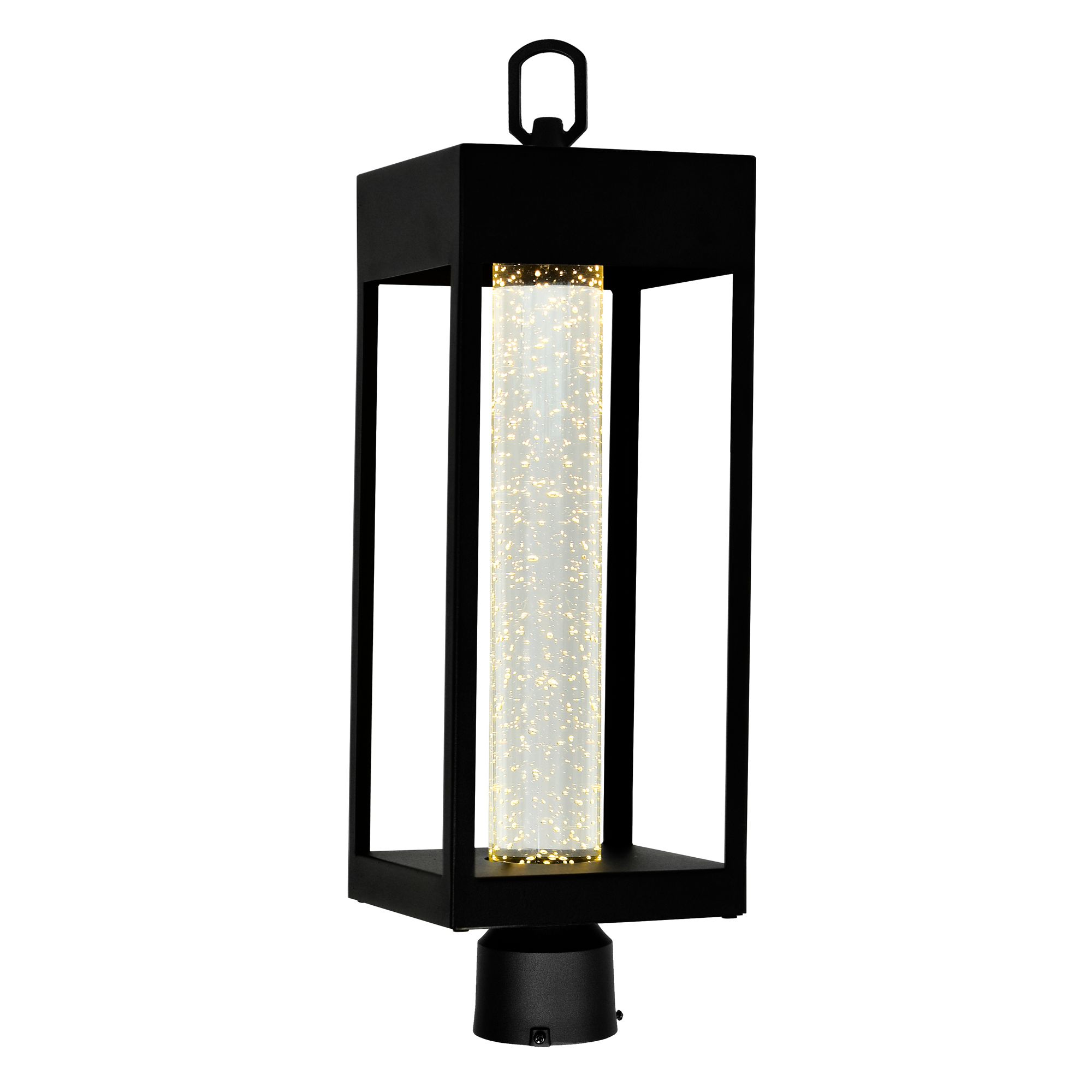 Image 3 Rochester Integrated LED Black Outdoor Lantern Head more views