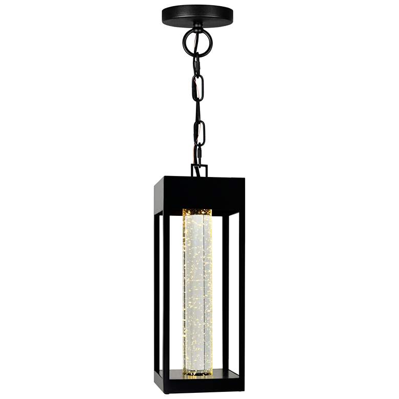 Image 1 Rochester LED Integrated Black Outdoor Ceiling Light