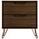 Rockefeller 2.0 Nightstand in Brown