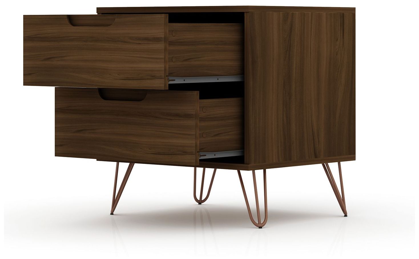 Image 4 Rockefeller 2.0 Nightstand in Brown more views