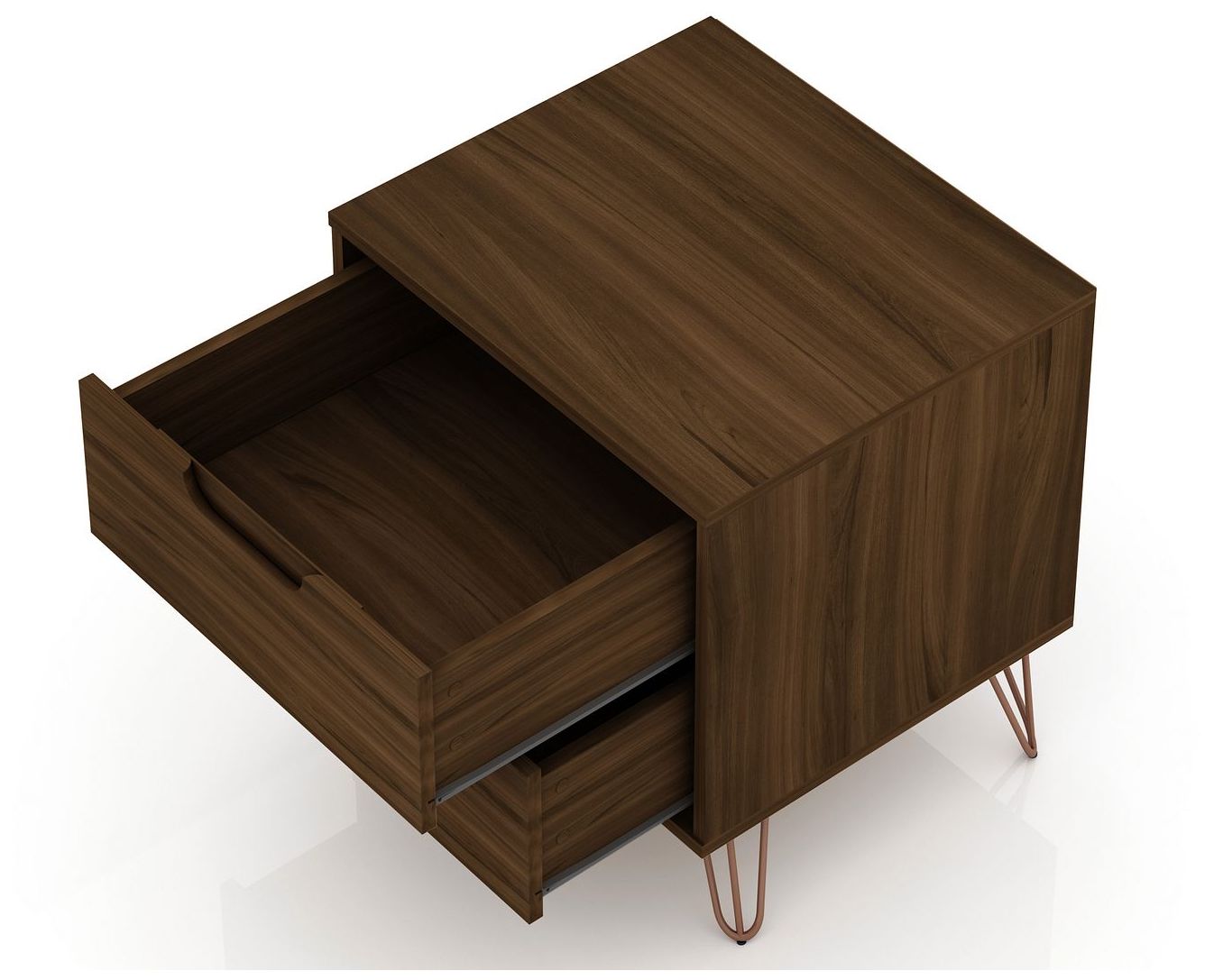 Image 5 Rockefeller 2.0 Nightstand in Brown more views