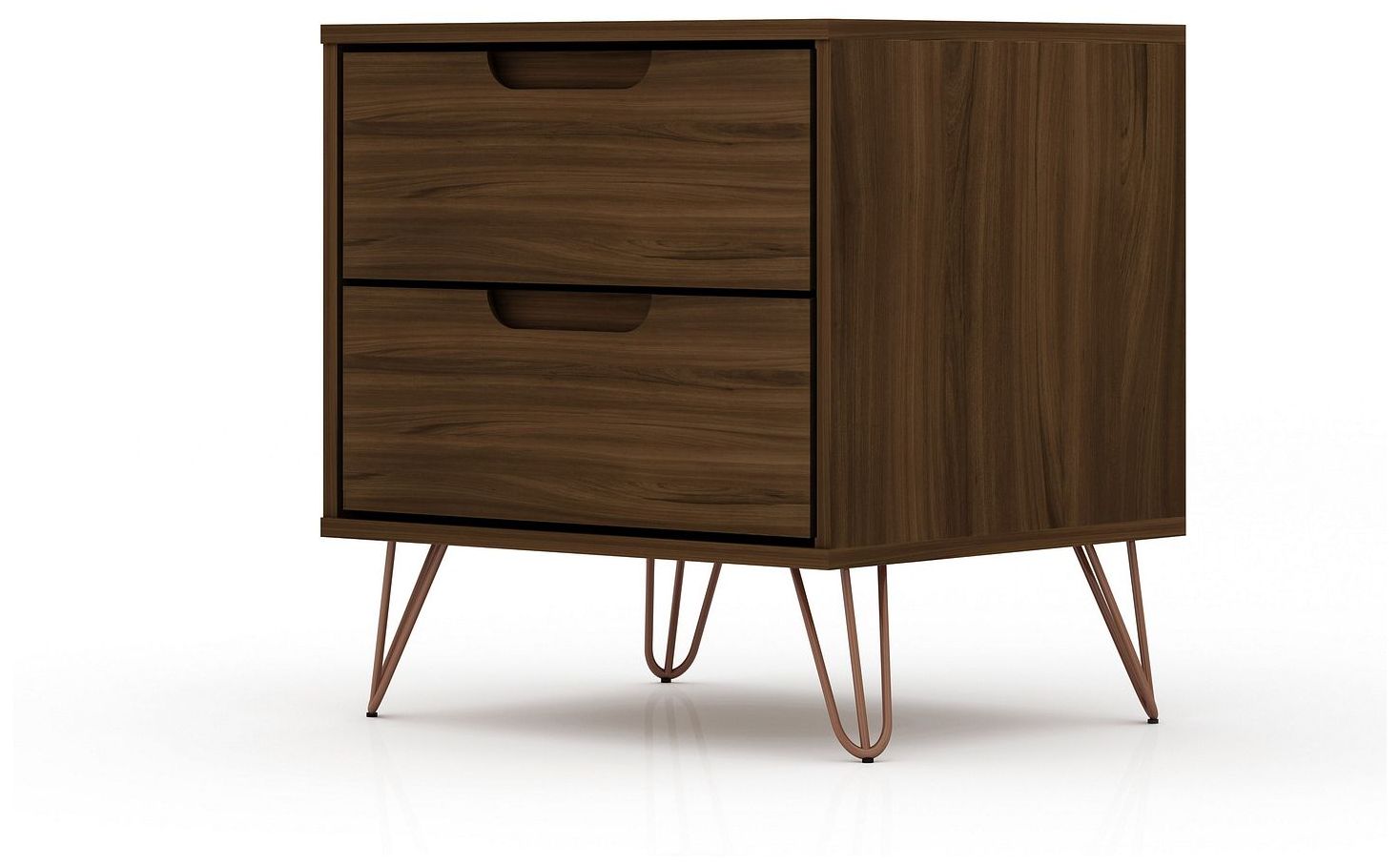 Image 7 Rockefeller 2.0 Nightstand in Brown more views