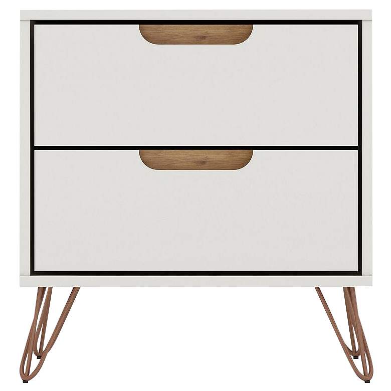 Image 1 Rockefeller 2.0 Nightstand in Off White