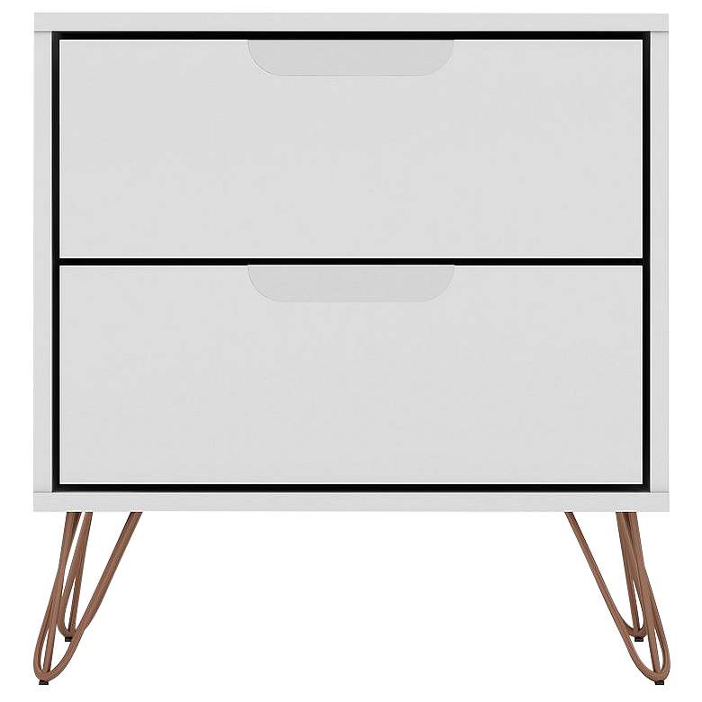 Image 1 Rockefeller 2.0 Nightstand in White
