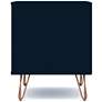 4_Rockefeller 20" Wide Tatianna Blue Modern Nightstands Set of 2 more views