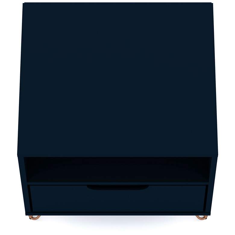 Image 5 Rockefeller 20" Wide Tatianna Blue Modern Nightstands Set of 2 more views