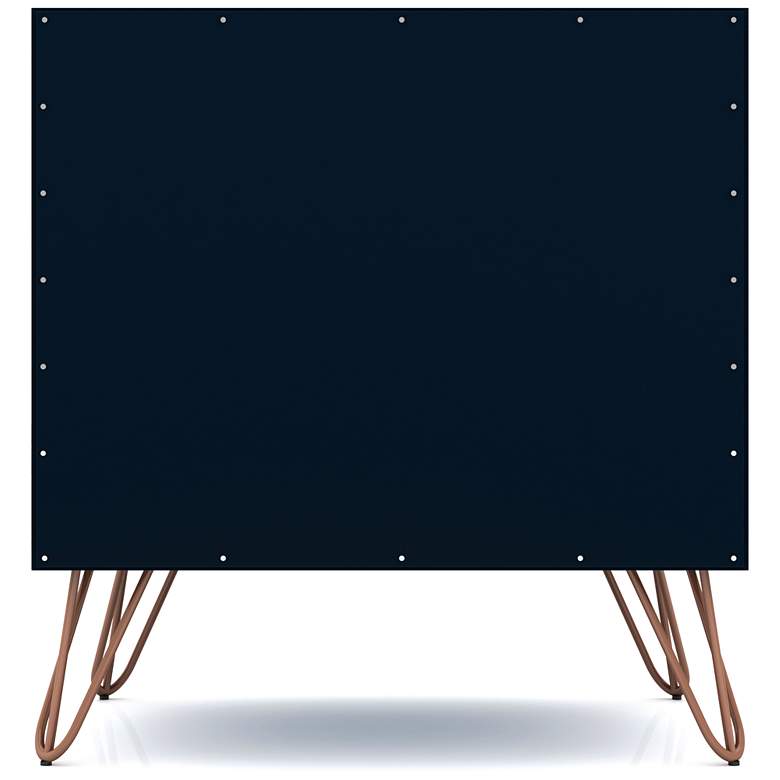 Image 6 Rockefeller 20" Wide Tatianna Blue Modern Nightstands Set of 2 more views