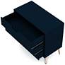 Thumbnail3 of Rockefeller 35 1/4"W Tatiana Midnight Blue 3-Drawer Dresser more views