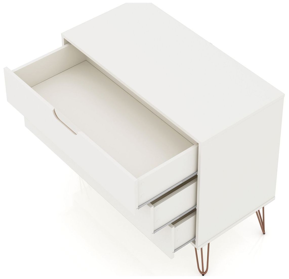 Image 7 Rockefeller Dresser in White more views