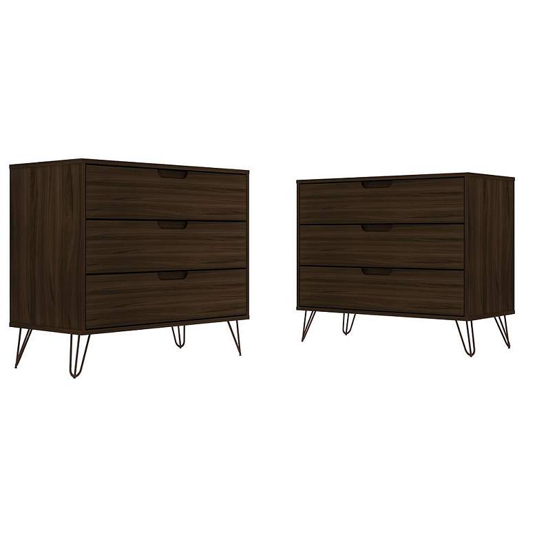 Image 1 Rockefeller Dresser - Set of 2 in Brown