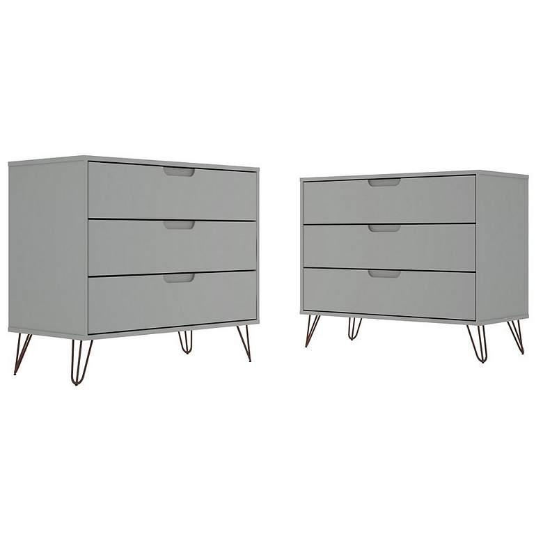 Image 1 Rockefeller Dresser - Set of 2 in Off White