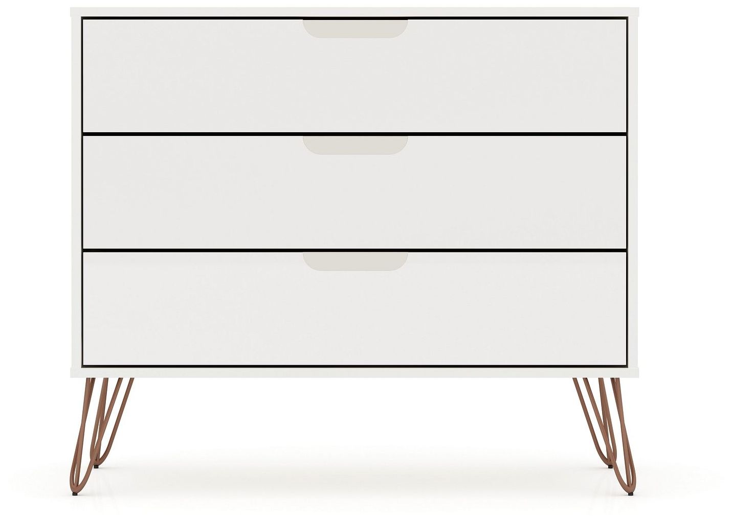 Image 4 Rockefeller Dresser - Set of 2 in White more views