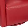 Rocket Rivera Red Swivel Accent Chair