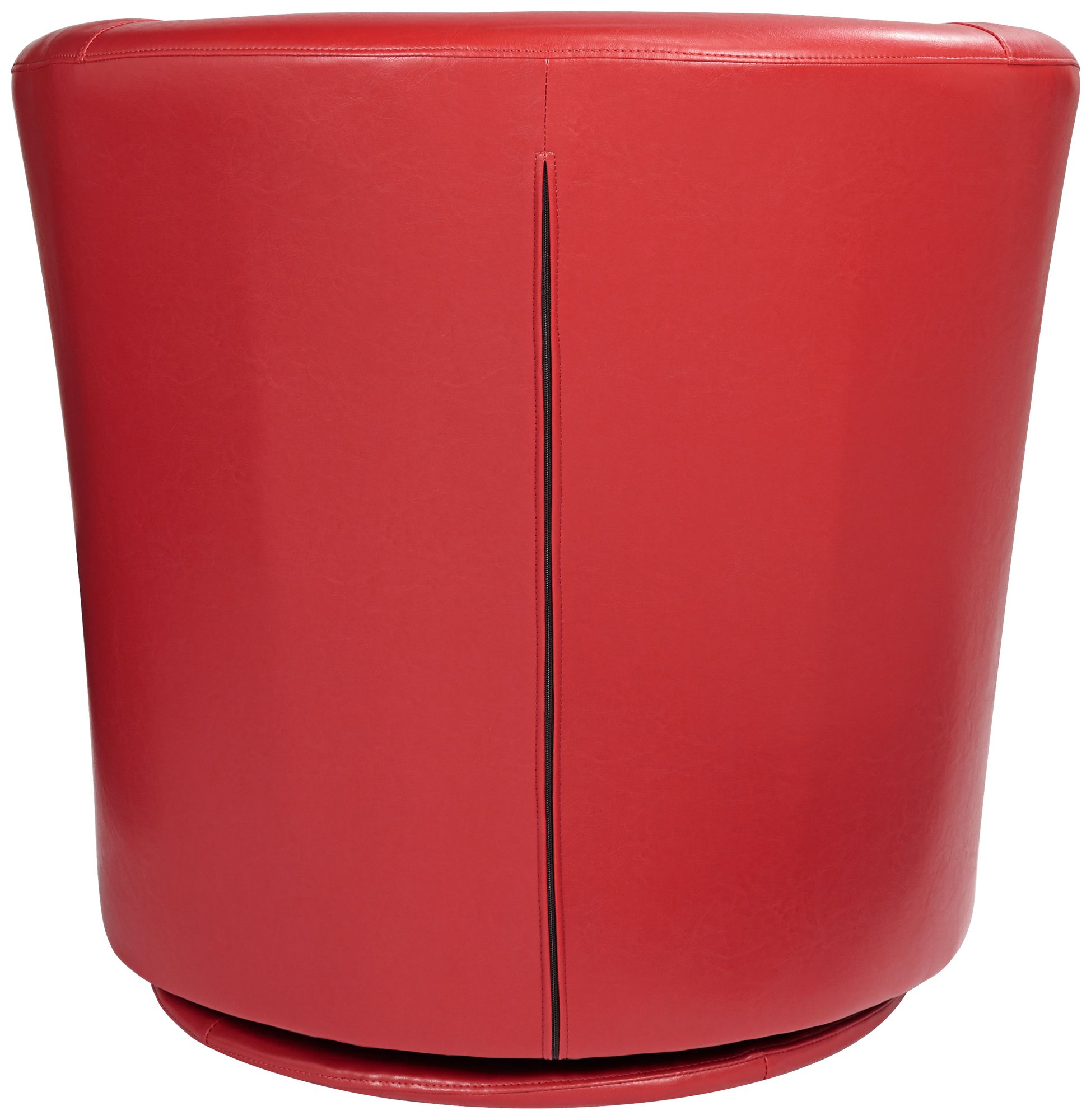 Rocket Rivera Red Swivel Accent Club Chairs Set of 2