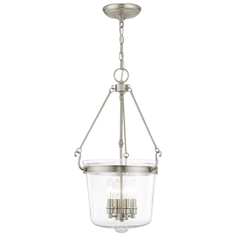 Image 1 Rockford 4 Light Brushed Nickel Pendant