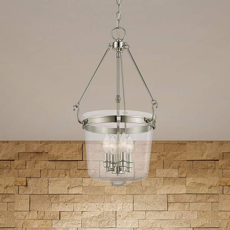 Image 1 Rockford 4 Light Polished Nickel Pendant