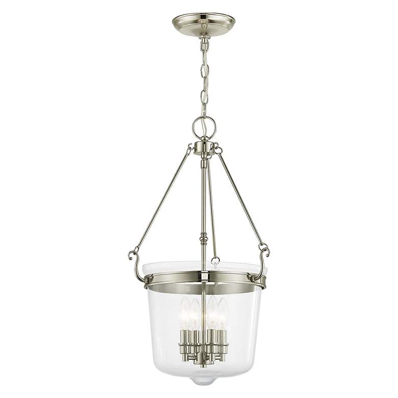 Image 4 Rockford 4 Light Polished Nickel Pendant more views
