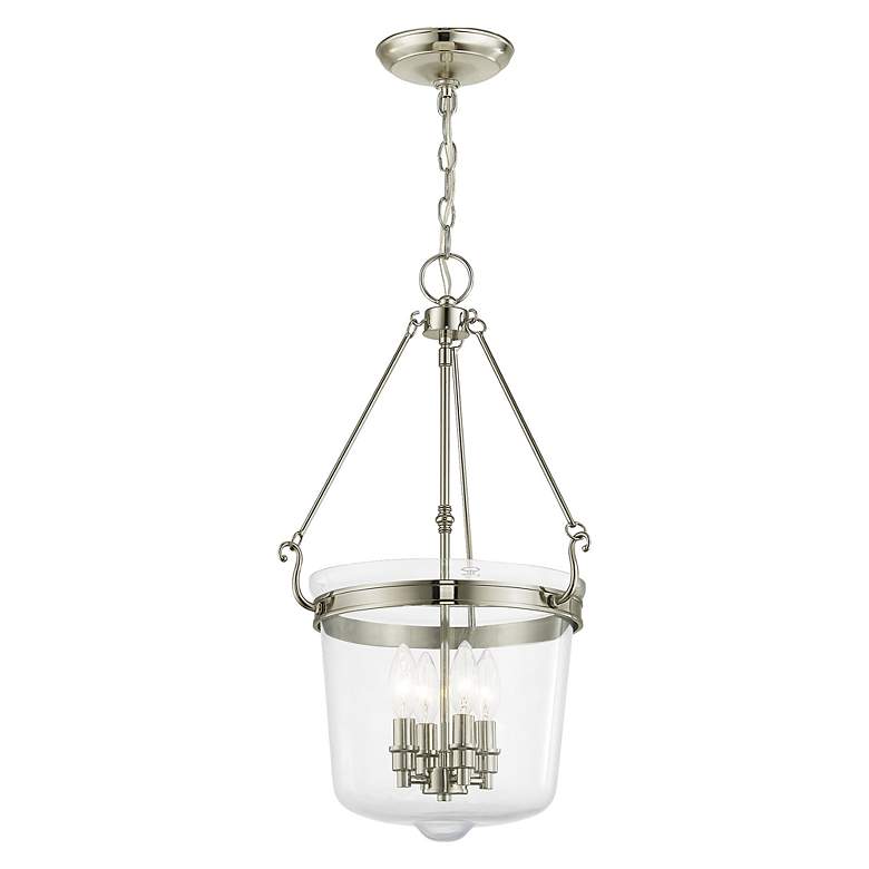 Image 5 Rockford 4 Light Polished Nickel Pendant more views