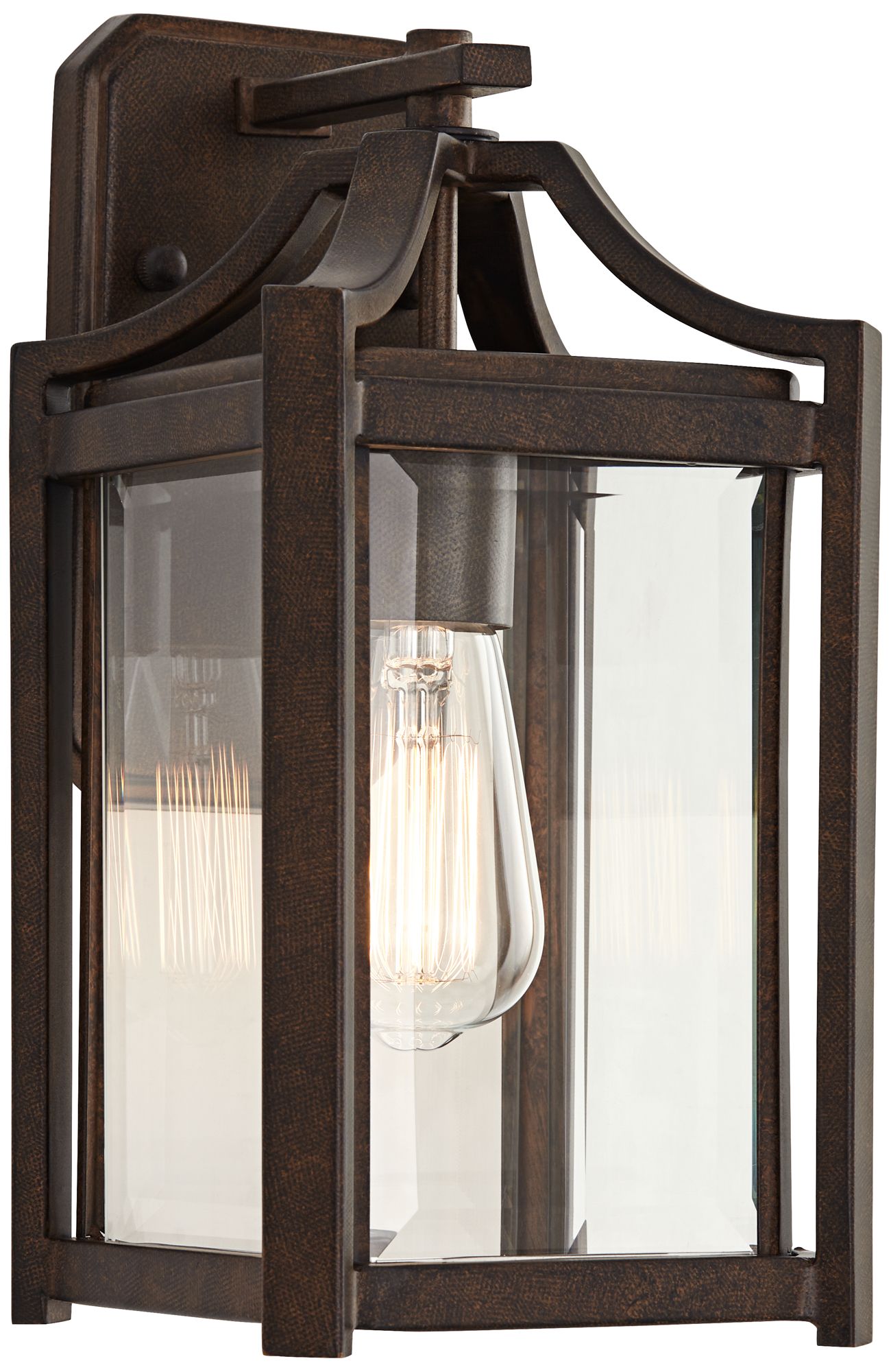 Rockford Collection 12 1/2" High Bronze Outdoor Wall Light V5567 Lamps Plus