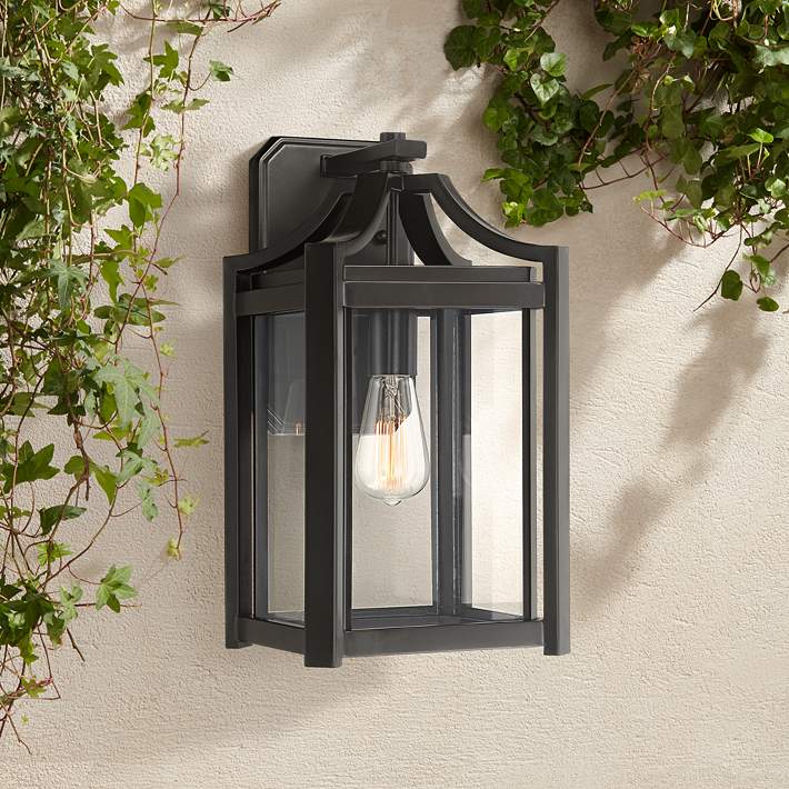 Rockford Collection 16 1/4" High Black Outdoor Light - #65H85 | Lamps