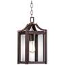 Rockford Collection 17" High Bronze Outdoor Hanging Light