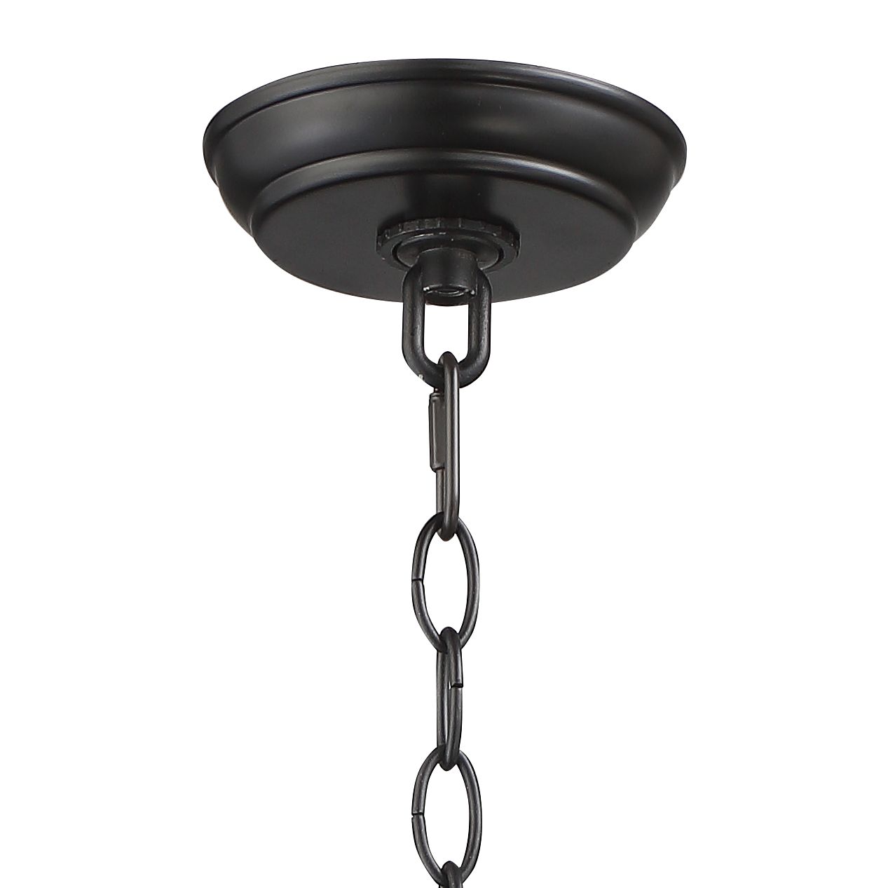 Rockford Collection 17" High Black Outdoor Hanging Light 65J33 Lamps Plus